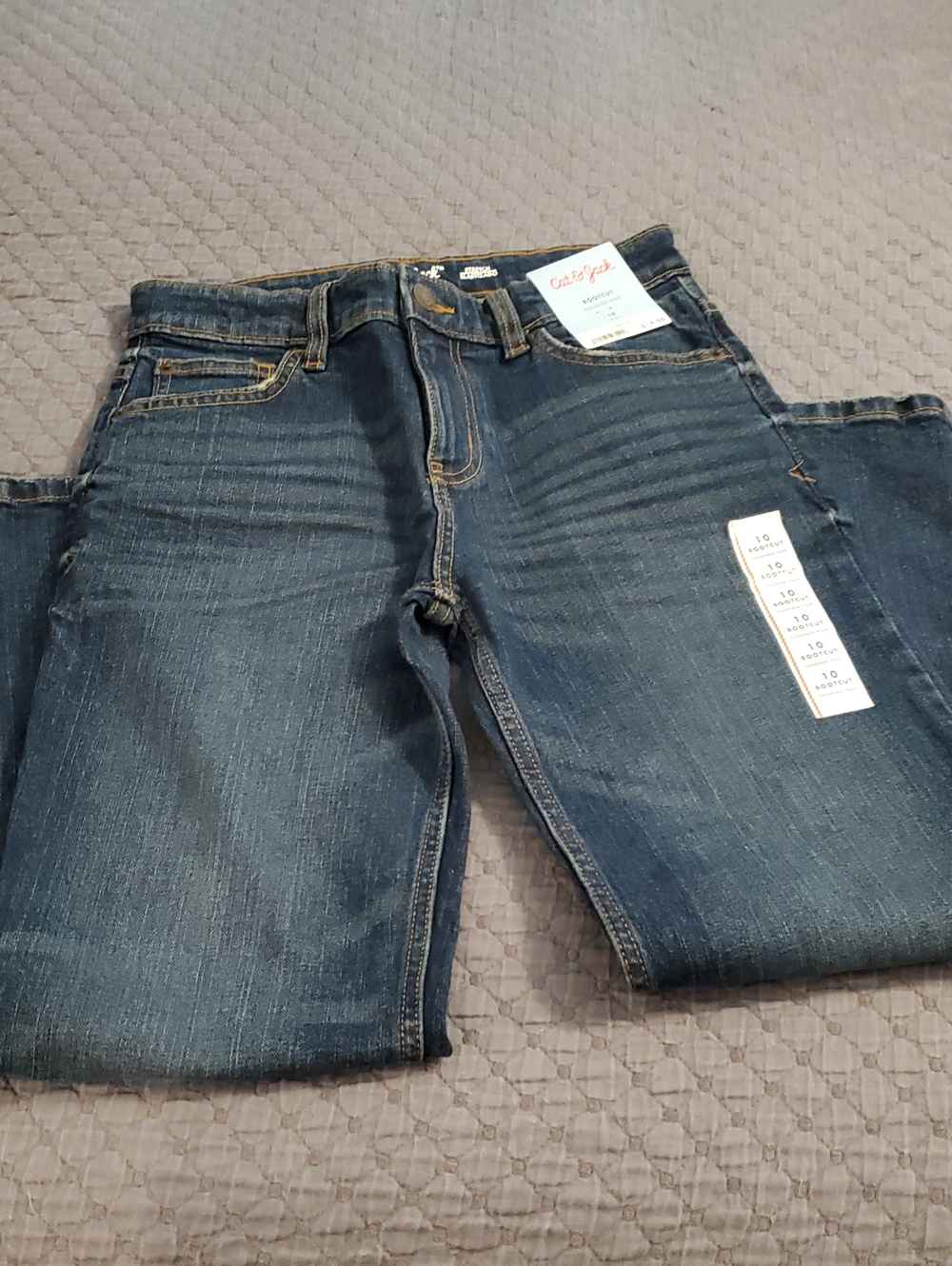 NWT Boys Cat & Jack Bootcut Jeans